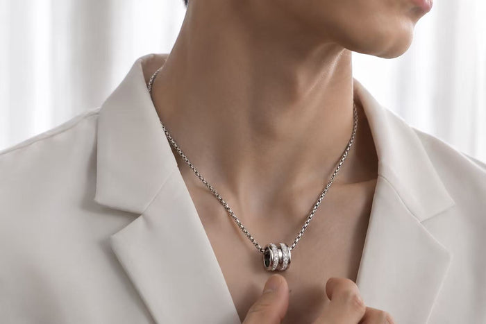 Orbit Crystal Pendant Necklace