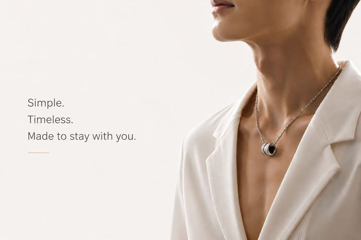 Orbit Crystal Pendant Necklace