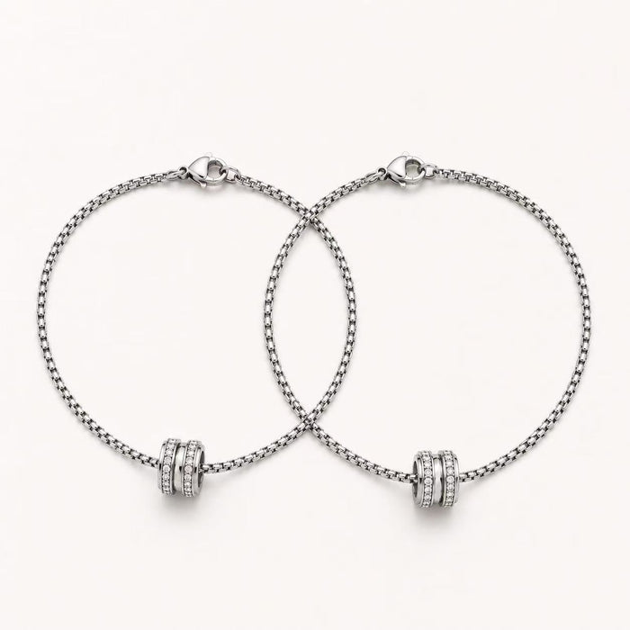 Orbit Crystal Pendant Necklace